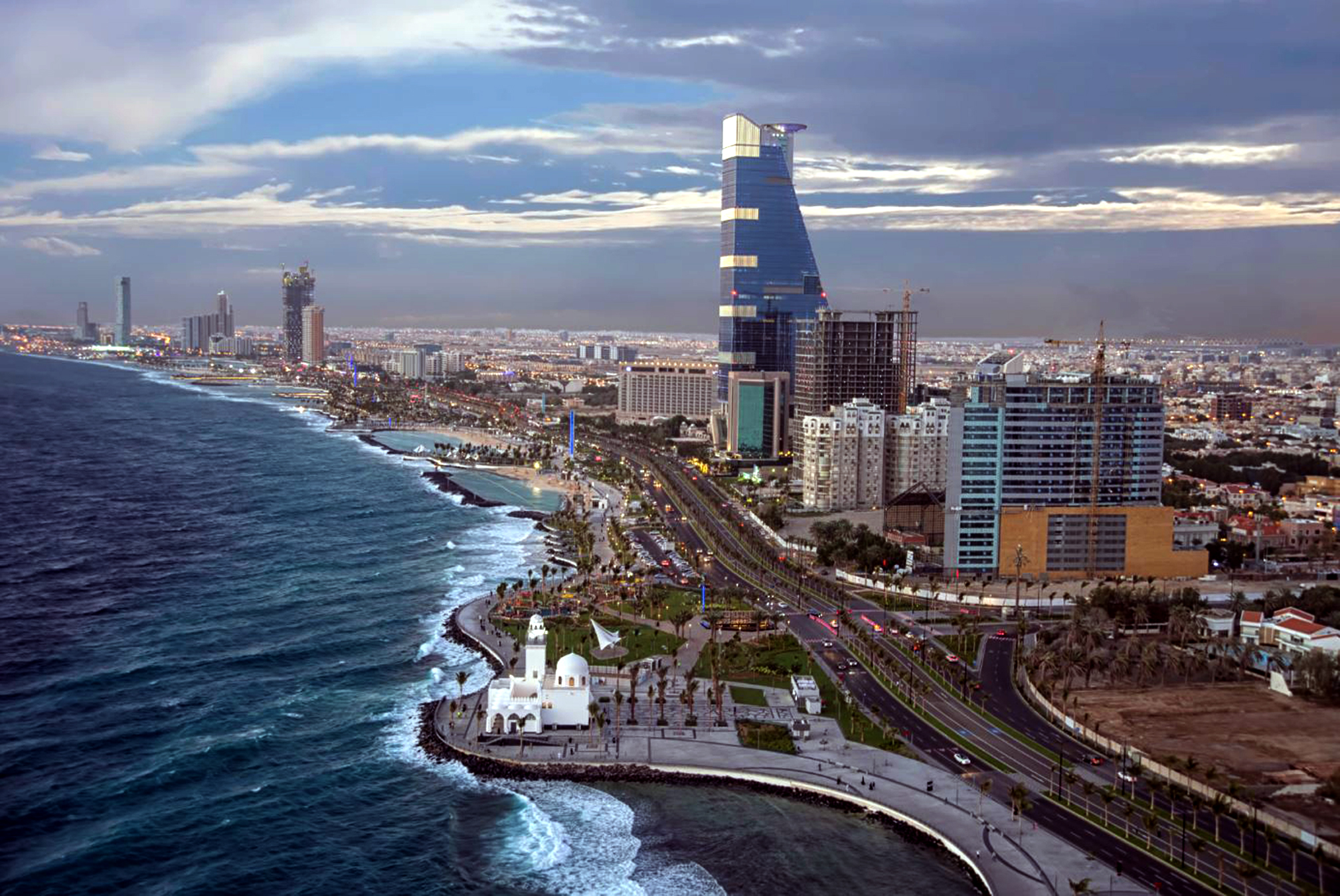 الواجهة البحرية وكورنيش جدة